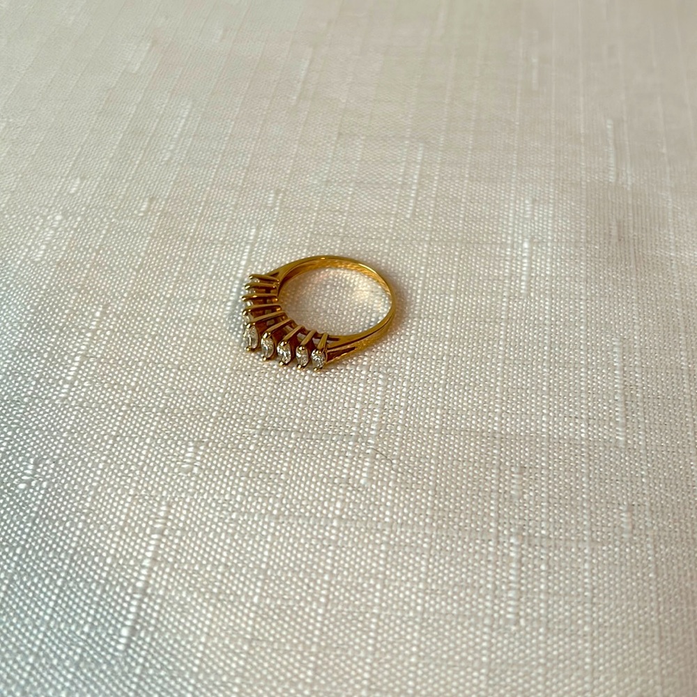 ‼️ Vintage 14K Gold & Diamond Ring